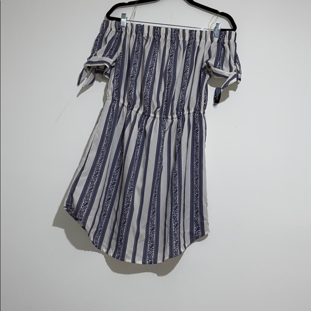 Off the shoulder dress